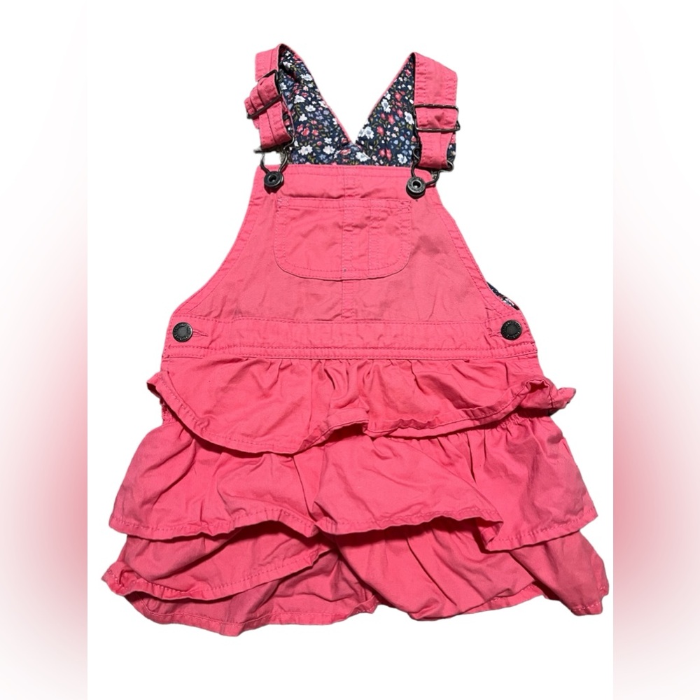 Oshkosh pink overall dress
